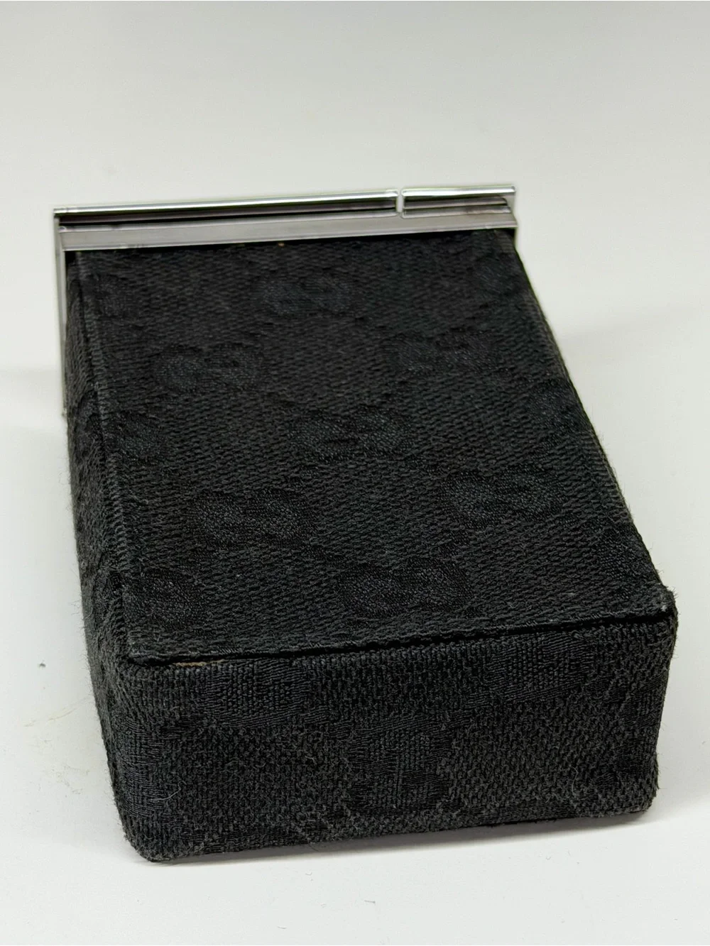 Vintage Gucci Black GG Canvas Case